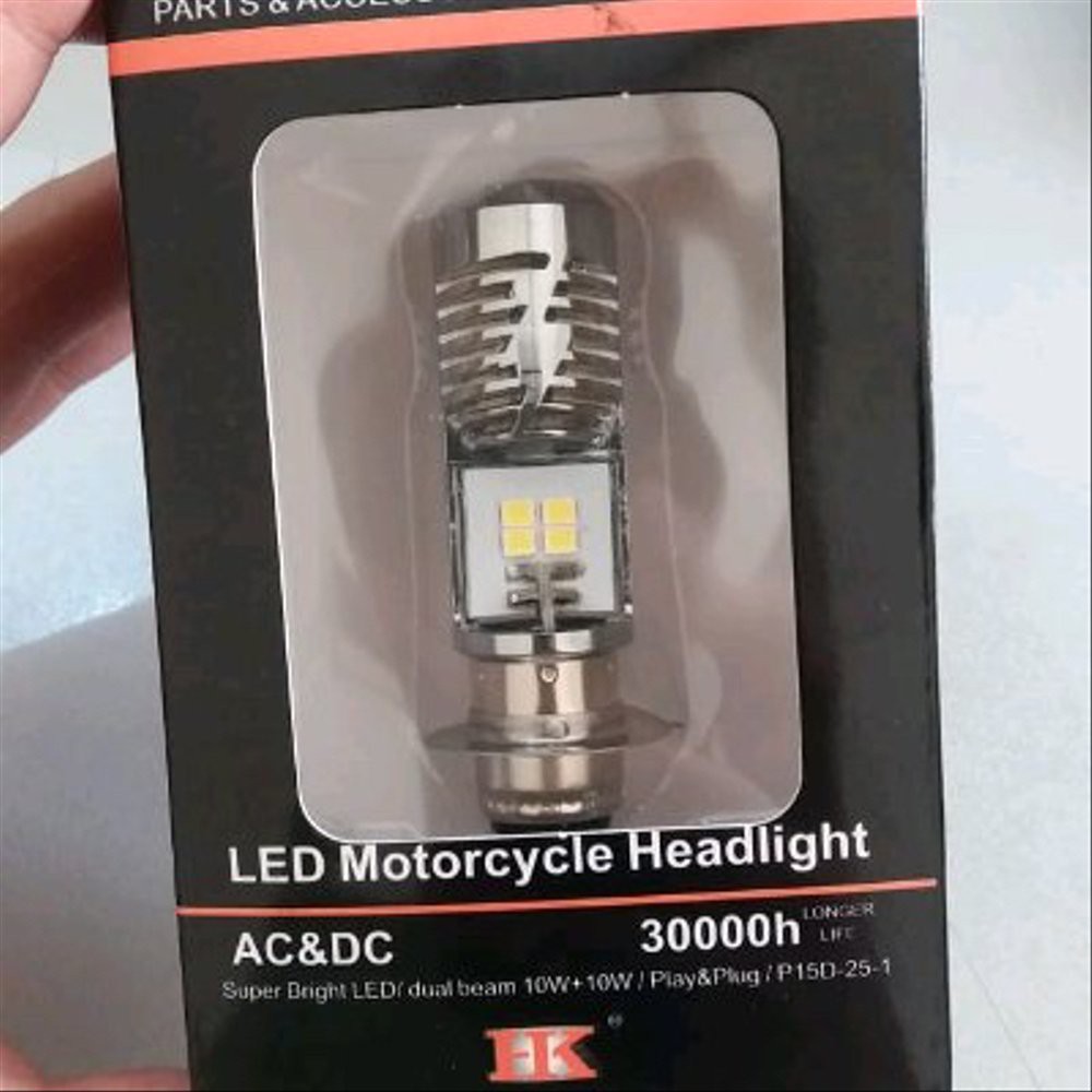 Jual lampu bolam LED motor Headlight AC-DC | Shopee Indonesia