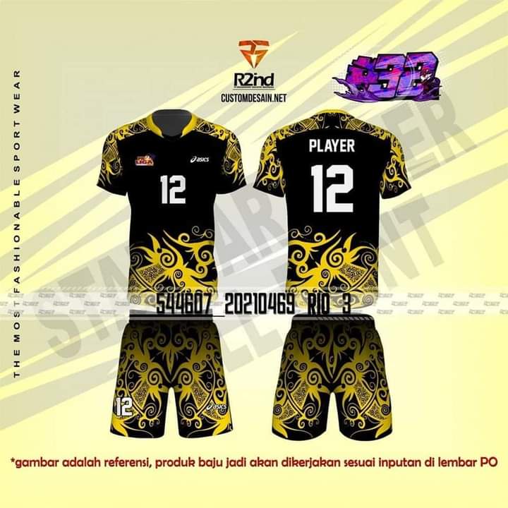 Jual JERSEY VOLLY STANDAR #01 | JERSEY VOLI | JERSEY VOLY | BAJU VOLLY