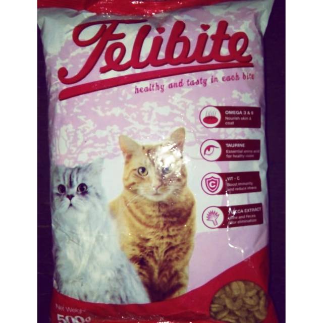Jual Pakan kucing Felibit kemasan 500gr | Shopee Indonesia