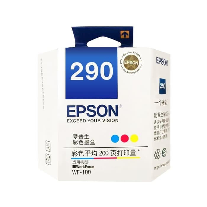 Jual TINTA EPSON 290 COLOR ORIGINAL | Shopee Indonesia