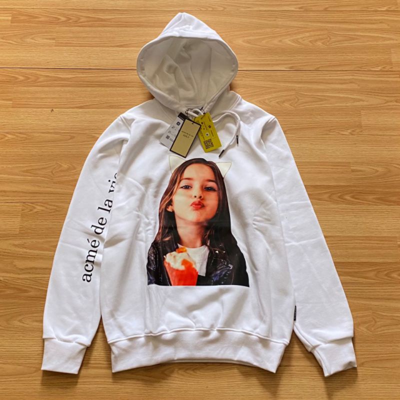 VR × なつかしい MARINE HOODIE / グレー 宝鐘マリン 