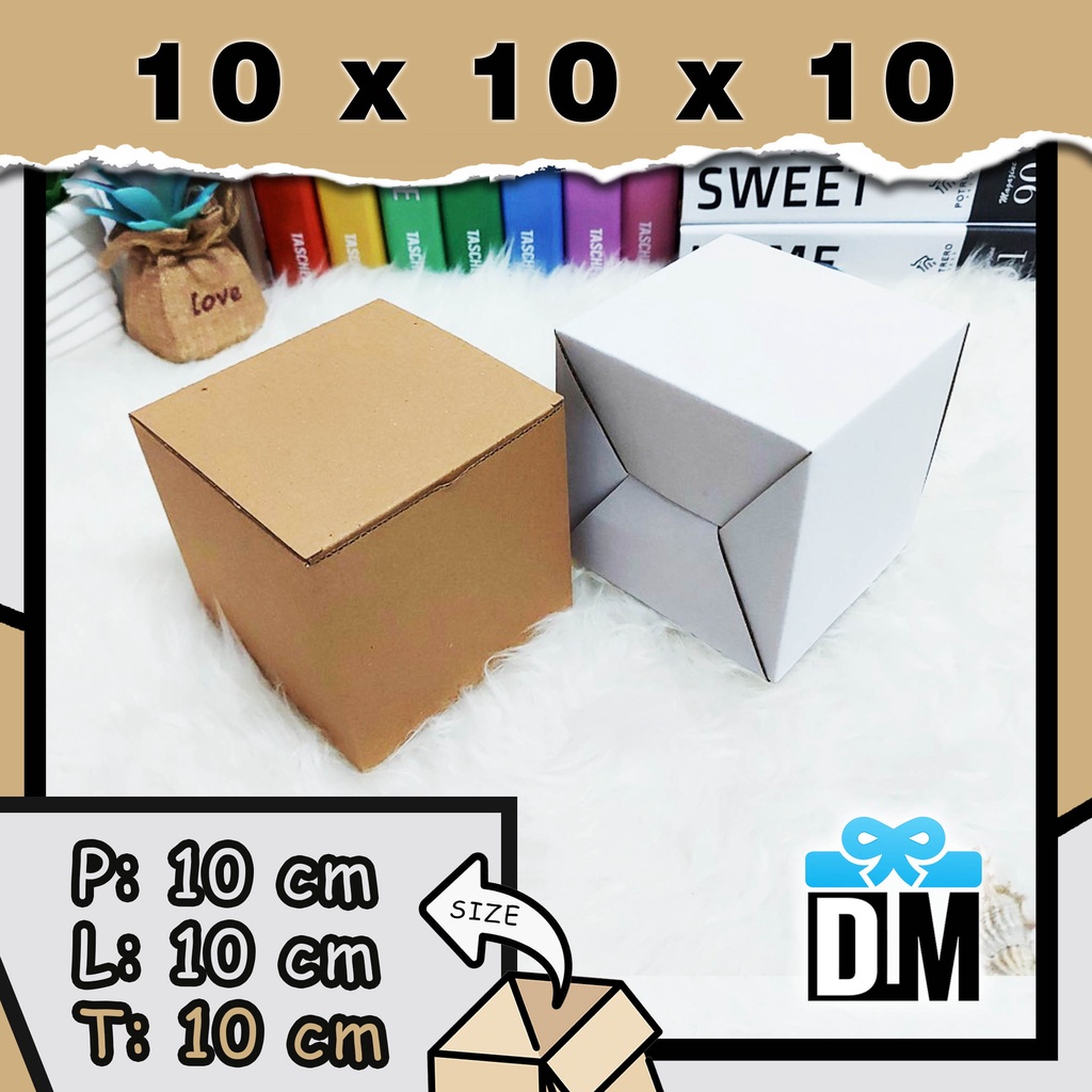 Jual Kardus 10 x 10 x 10 cm Dus Box 10x10x10 cm Kotak Packing 100 x 100 ...