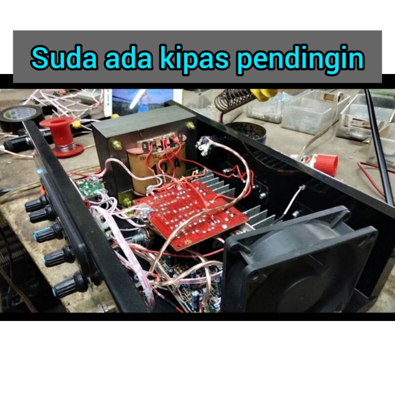 Jual Power Amplifier Amper Lengkap Subwofer Dan Mic Dan Effec Echo