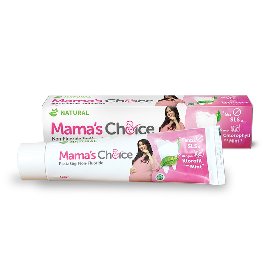 Jual Mama's Choice Non-Fluoride Toothpaste - Pasta Gigi | Shopee Indonesia
