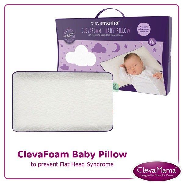 Clevamama clevafoam baby sales pillow