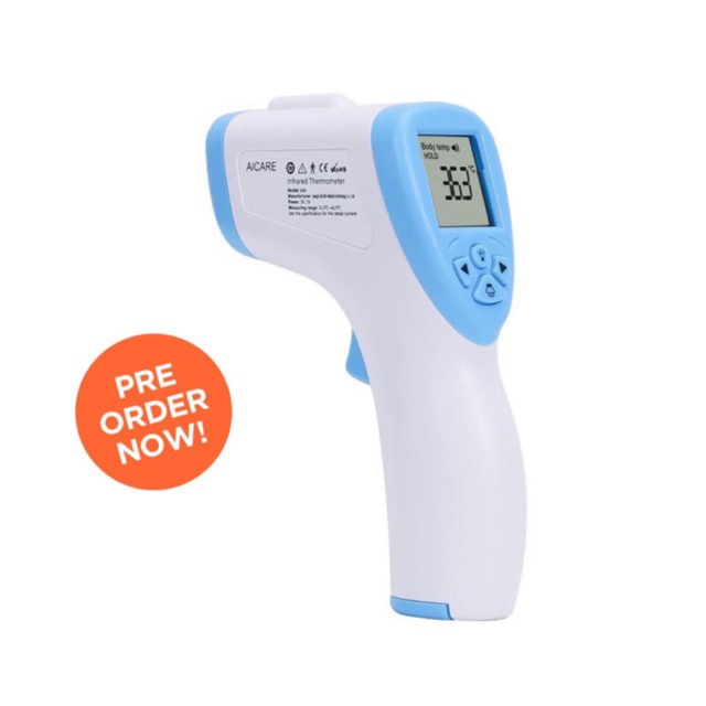 Jual LCD Digital Termometer Infrared Tanpa Kontak Model Pistol, SHENAR ...