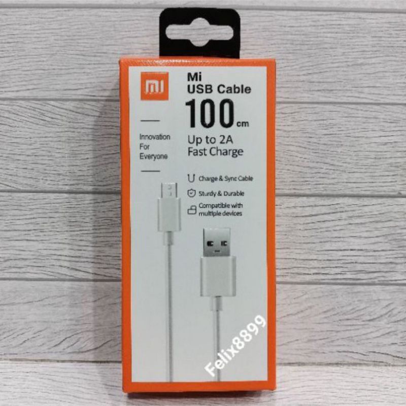 KABEL DATA ORIGINAL XIAOMI REDMI 3S 3x 4A 5A PLUS PRO 6A 7A NOTE  4X MI A2 lite CABLE ORI