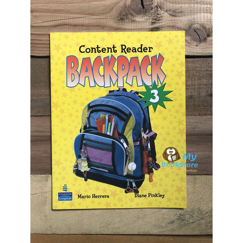 Jual CLEARANCE SALE Backpack Content Reader 3 - Pearson English Book ...