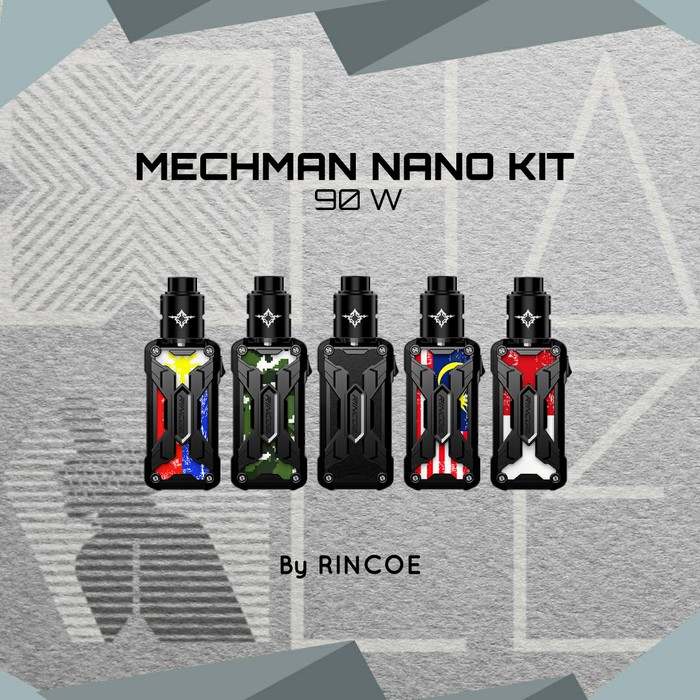 Jual RINCOE MECHMAN NANO KIT 90W AUTHENTIC BY RINCOE FOR VAPORIZER VAPE ...