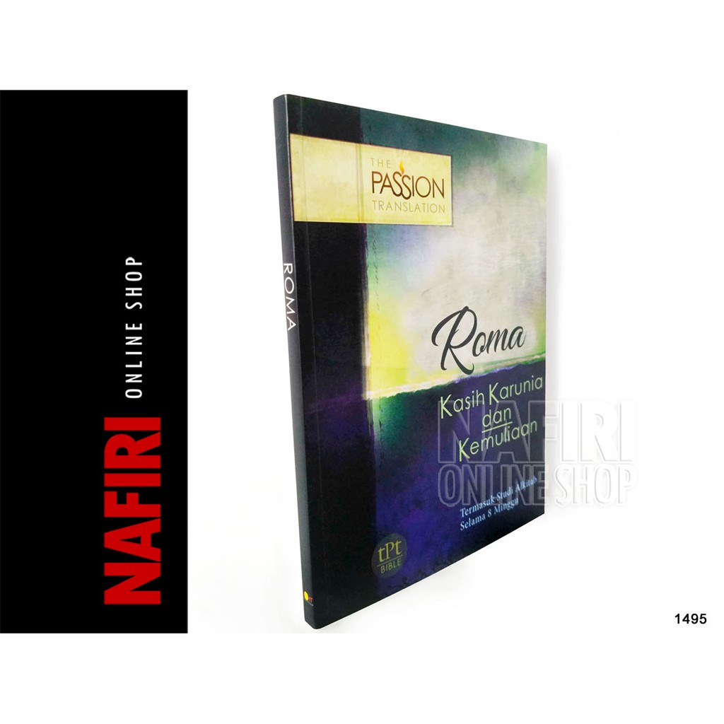 Jual Buku Seri Kitab Roma The Passion Translation Alkitab Book Bible ...
