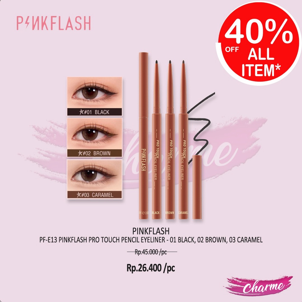 Jual (READY & ORI) Pinkflash Pink Flash Pro Touch Pencil Eyeliner PF