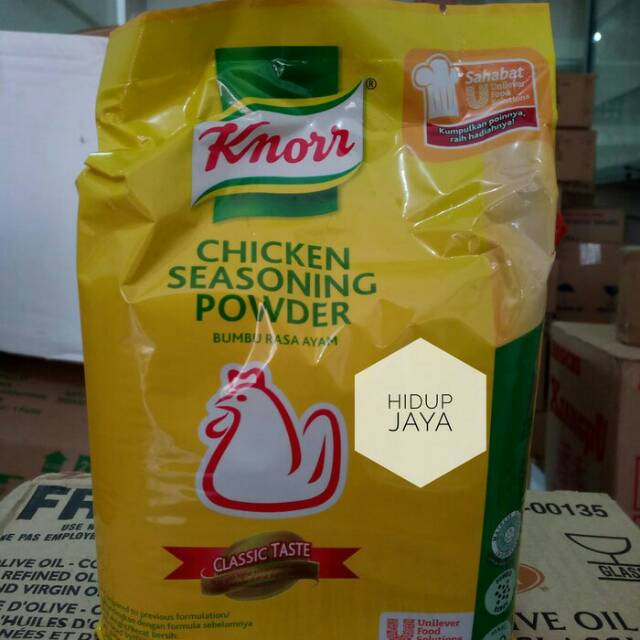 Jual Knorr Chicken Seasoning Powder Bumbu Rasa Ayam Refill Kg Shopee Indonesia