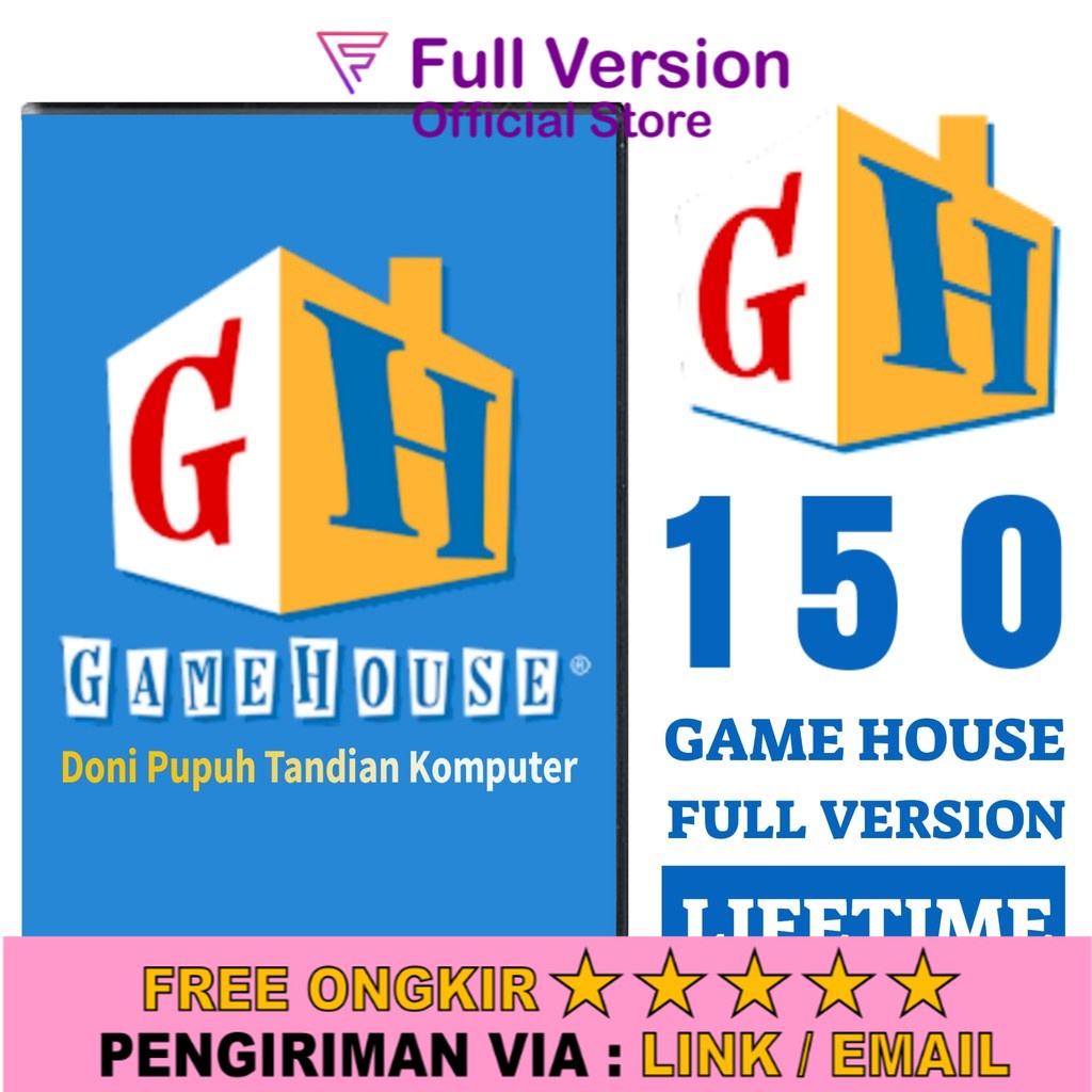 Jual 150 Game House Collection PC Full Version Lifetime - GameHouse PC ...