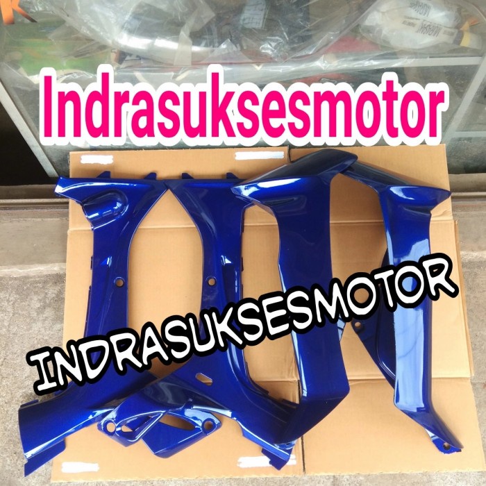 Jual sayap body depan motor poswan F1ZR warna biru | Shopee Indonesia