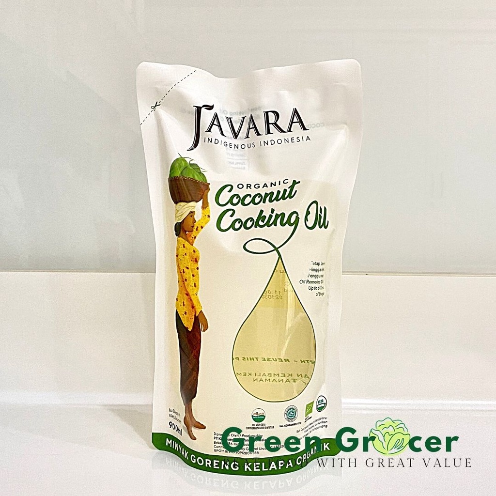 Jual Coconut cooking oil JAVARA non-aroma 900 ML / Minyak Kelapa 900 ML ...