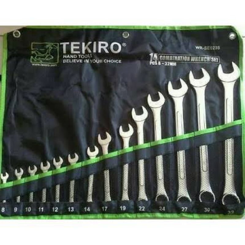 Set Chiavi Combinate Metriche 12 Pezzi Galway 6-19mm | Neilsen CT0311