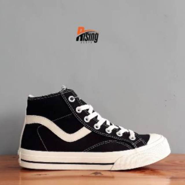 Jual Sepatu Ventela Public Black Natural Free Kaoskaki Shopee Indonesia