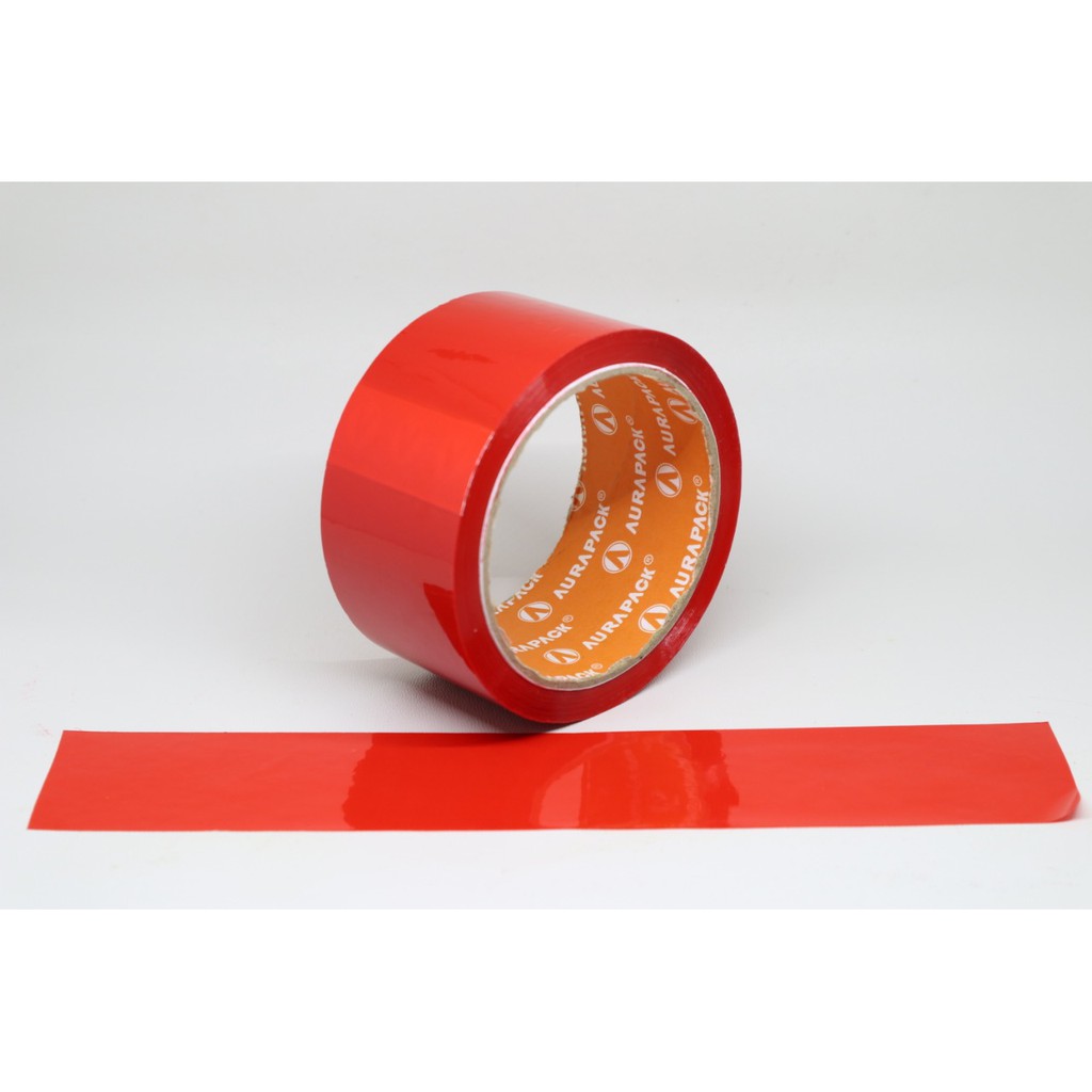 Jual Lakban Warna Merah Opp Tape Inch X Meter Shopee Indonesia