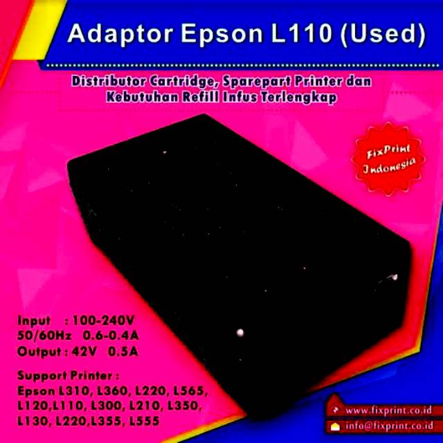 Jual Adaptor Power Printer Epson L550 L555 L565 L365 L355 L310 L360 L220 L Shopee Indonesia 4293
