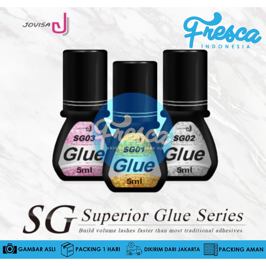 Jual Jovisa SG01 Quickest Dry Time Glue for Eyelash Extension / SG02