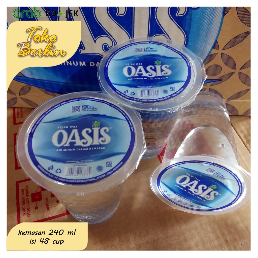 Jual Oasis 240 Ml Isi 48 Pcs Air Minum Mineral Shopee Indonesia 3521