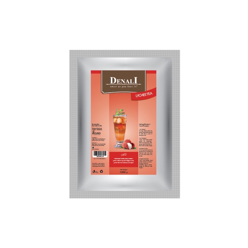 Jual DENALI LYCHEE TEA POWDER 1KG | Shopee Indonesia