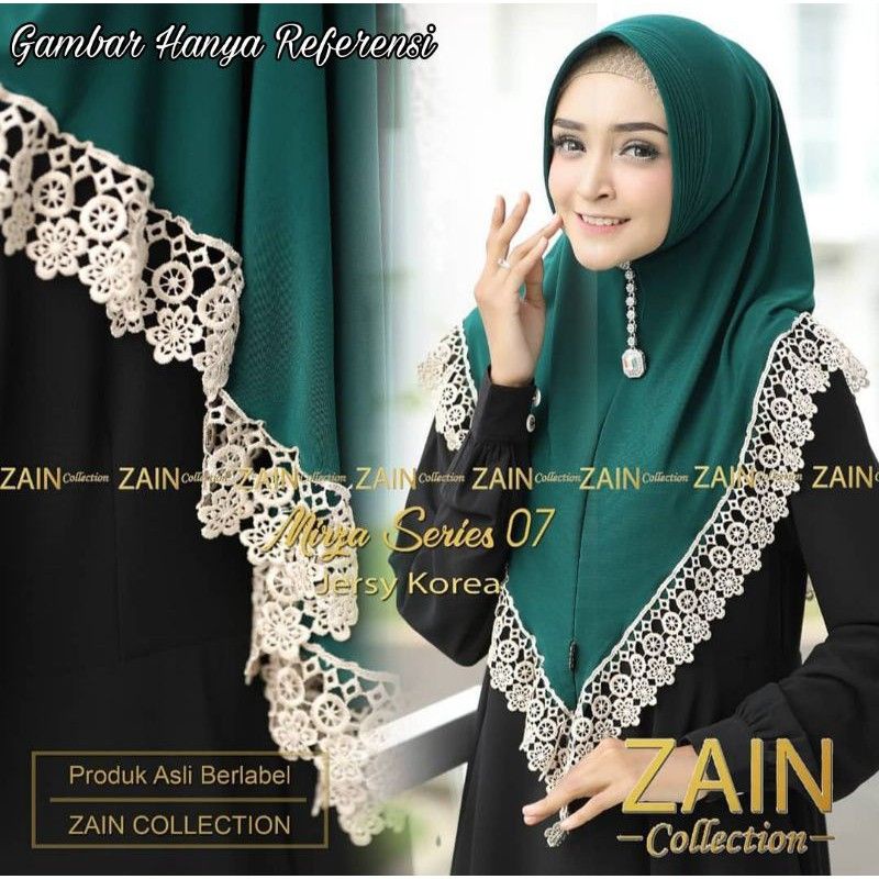 Jual JILBAB RENDA MIRZA JERSEY ADEM | Shopee Indonesia