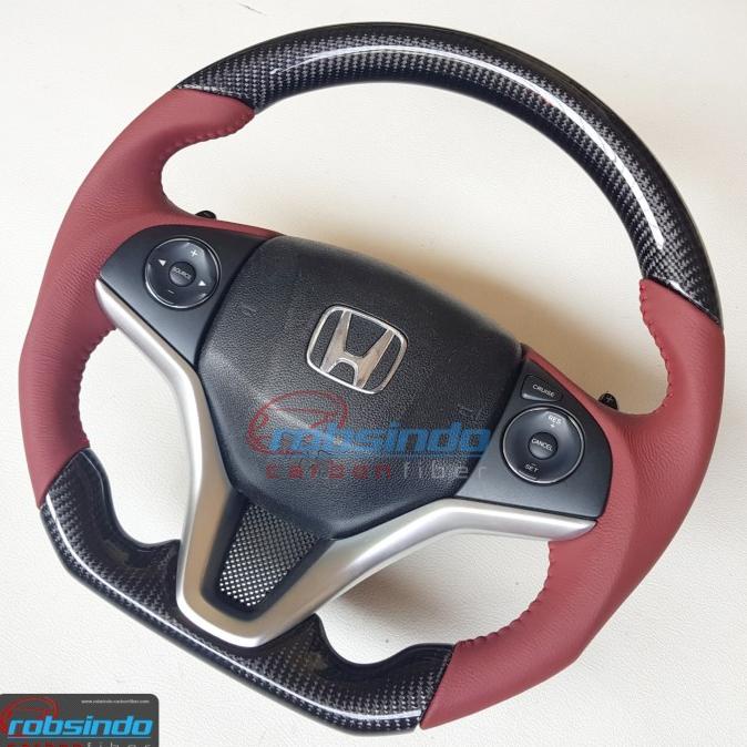 Jual Stir/Setir/Steering Wheel Honda Jazz Gk5/Hrv/Vezel Carbon Shopee