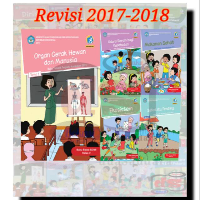 Jual Buku Tematik Kelas 5 SD tema 12345 K2013 edisi revisi 2017 ...