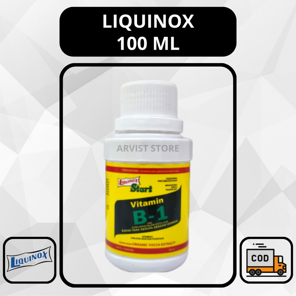 Jual LIQUINOX START VITAMIN B1 TANAMAN ANTI STRESS | Shopee Indonesia