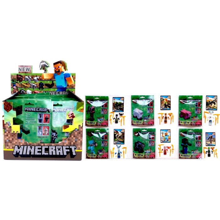 Jual Minecraft Figure (E) | Shopee Indonesia