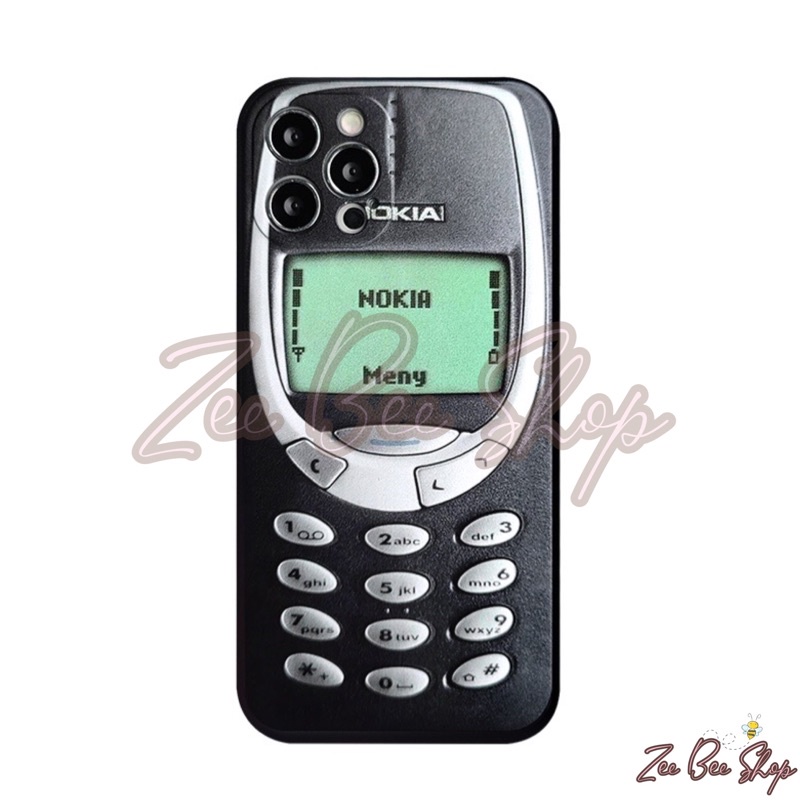 Square Soft Case Full Cover Camera Protection NOKIA Jadul 1200 3310 iPhone  Samsung Realme All Type