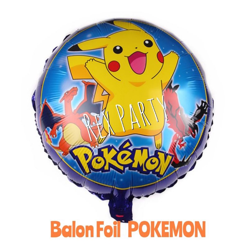 Jual Balon Foil Pokemon Pokemon Balloon Balon Ultah Pokemon Birthday Balloon Pokemon Pikachu