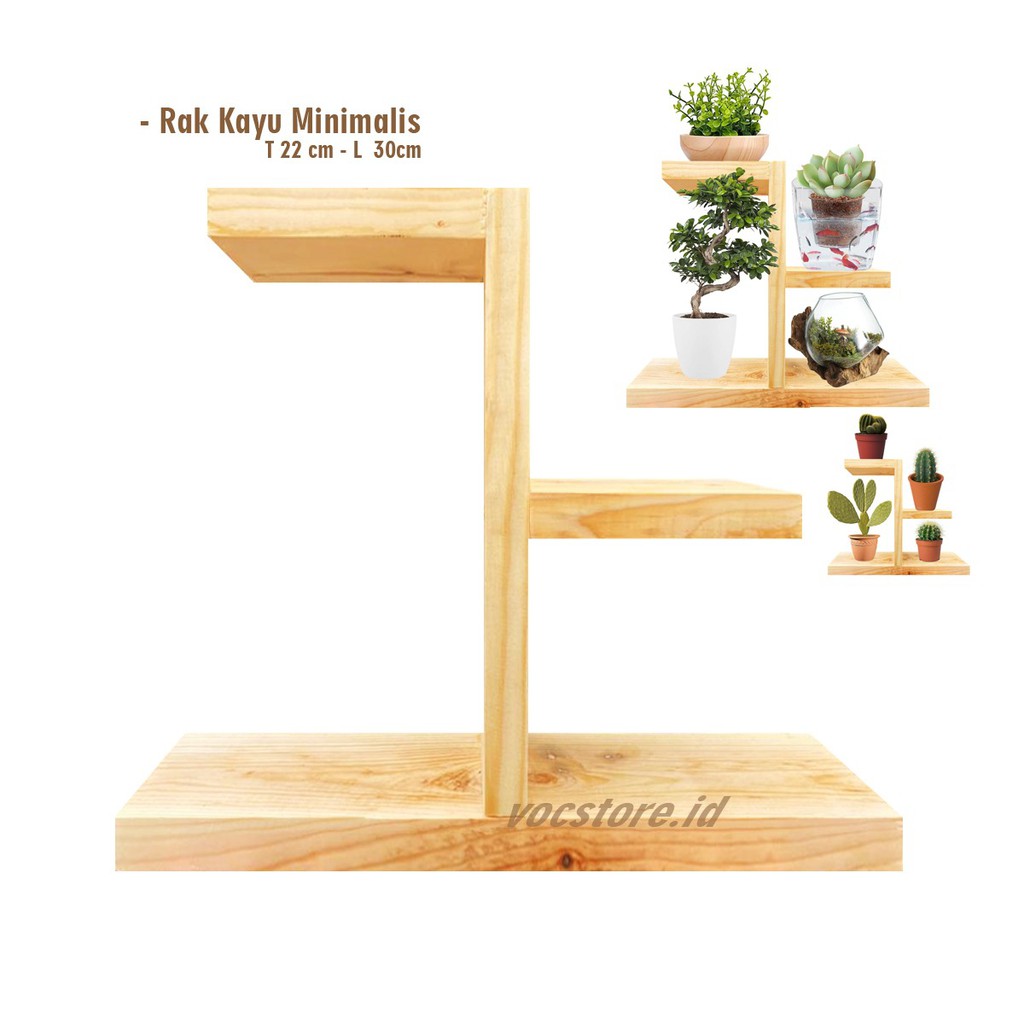 Jual Rak Kayu Minimalis | Shopee Indonesia