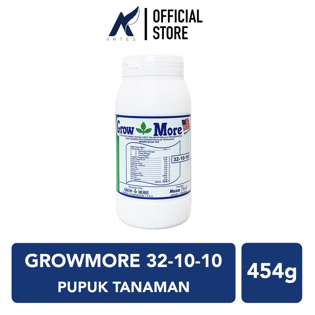 Jual Grow More Growmore Pupuk Npk Daun Tanaman Hias Bunga Sayuran Padi Jagung Dll