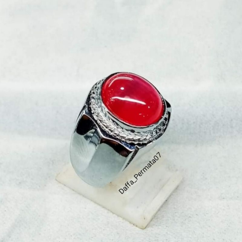 Jual Cincin Batu Merah Siam Bangkok Shopee Indonesia