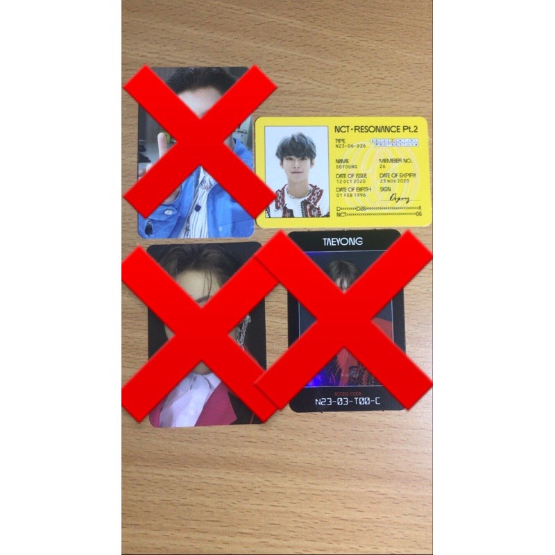 Jual wtt id card doyoung (booked) | Shopee Indonesia
