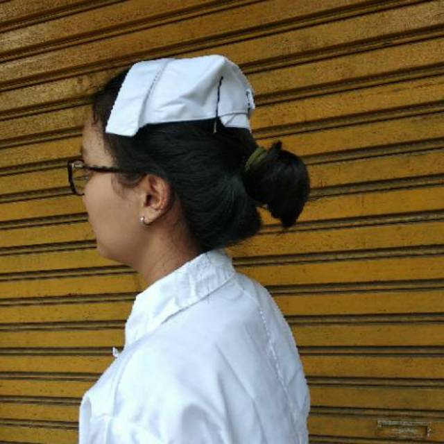 Jual DESMIRA NURSE CAP TOPI PERAWAT HAT SUSTER | Shopee Indonesia