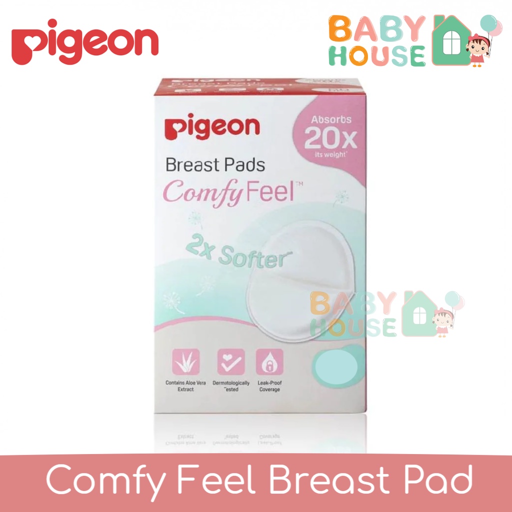 Jual Murah Pigeon Breast Pad Comfy Feel Bantalan Payudara - 12 Pcs