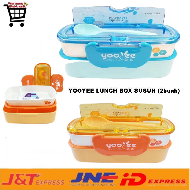 Jual YOOYEE LUNCH BOX SUSUN (2buah) Shopee Indonesia