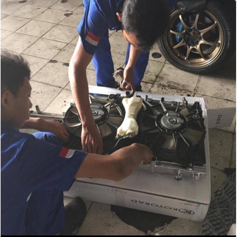 Jual KOYORAD Racing Radiator Honda All New Jazz GK5 Matic, Manual ...