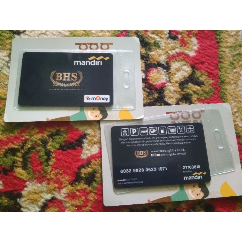Jual EToll card mandiri dg logo BHS SERIES | Shopee Indonesia