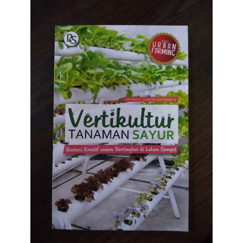 Jual Buku Vertikultur Tanaman Sayuran Bertani Kreatif Secara Bertingkat ...