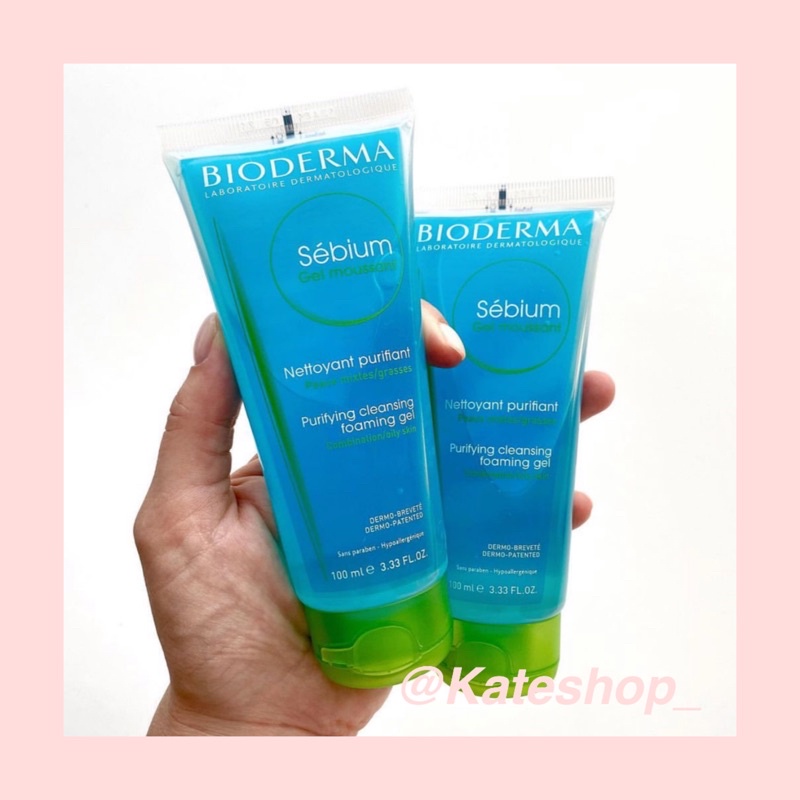 Jual [BPOM] CLEARANCE SALE BIODERMA SEBIUM FOAMING GEL MOUSSANT 8ML ...