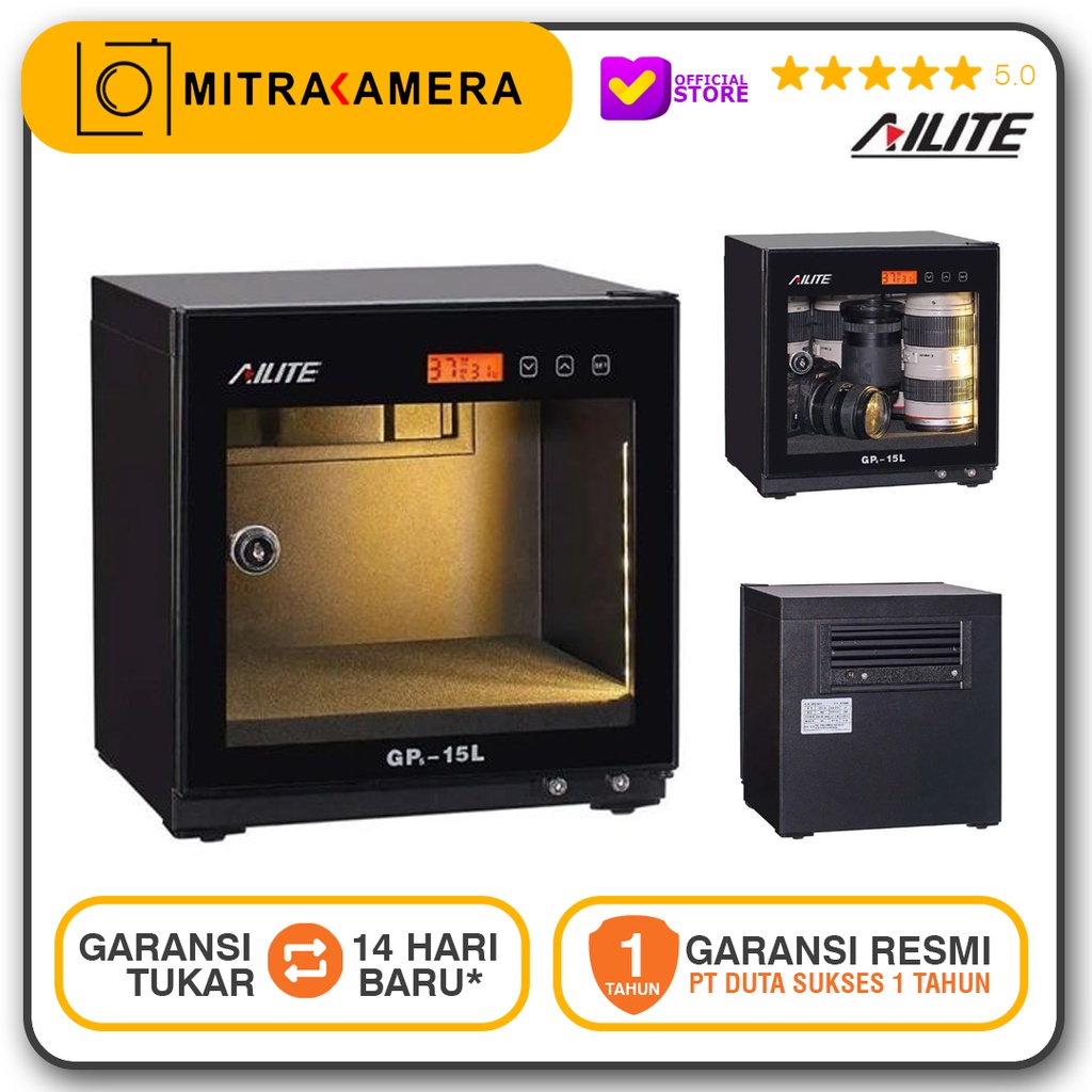 Jual Ailite Dry Cabinet 15L GP5-15L | Shopee Indonesia