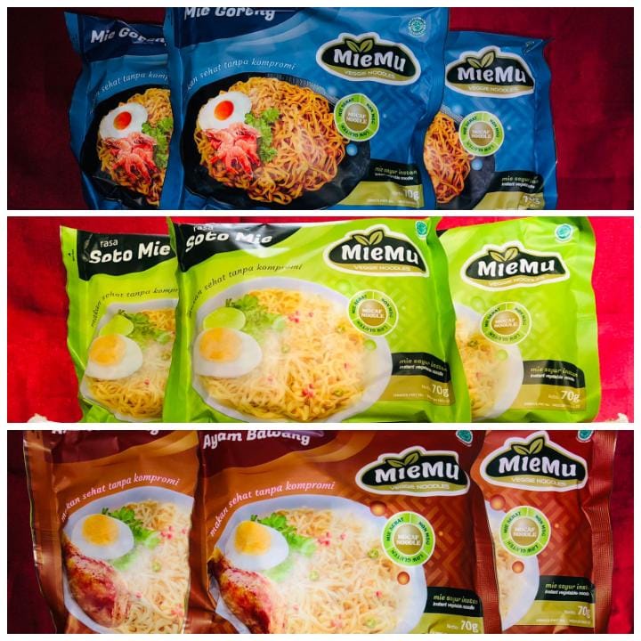 Jual Mie MU/ Mie Muhammadiyah/ Mie Sayur Instan Sehat non MSg dan Low