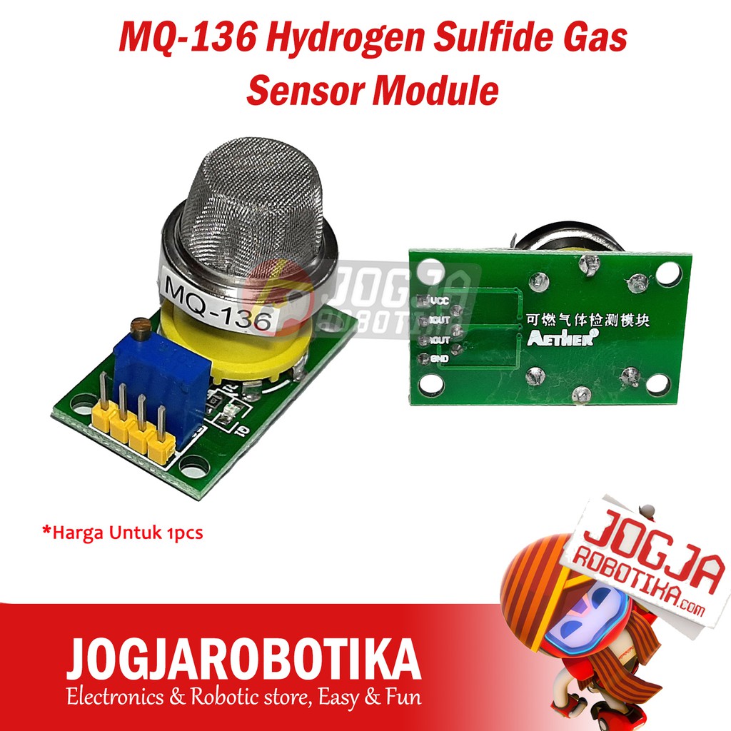Jual MQ-136 MQ136 Hydrogen Sulfide Gas Sensor Module | Shopee Indonesia