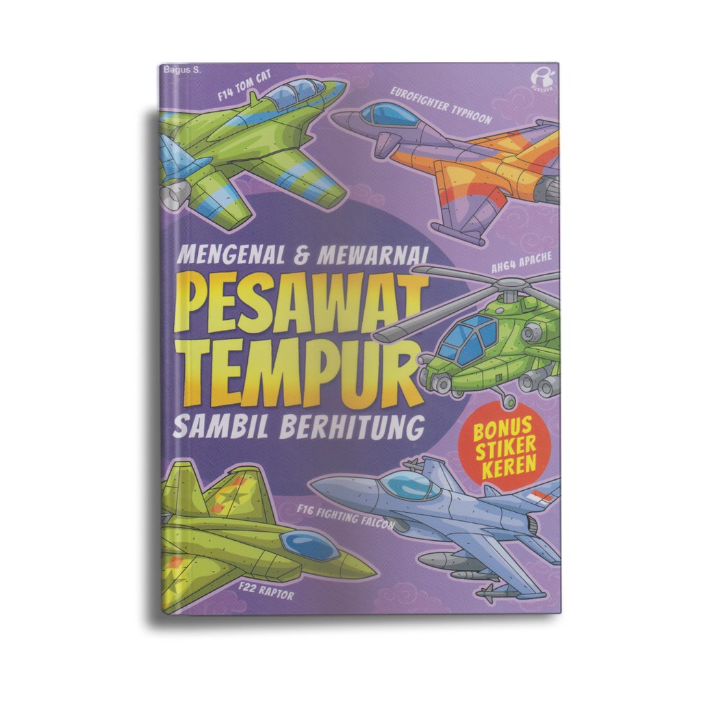 Jual BUKU MEWARNAI ANAK TK PAUD BUKU MENGENAL & MEWARNAI PESAWAT TEMPUR ...