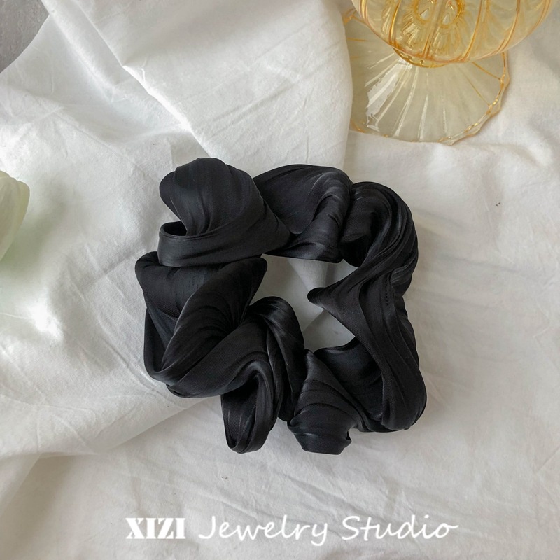 Jual Town Shell - Sparkling Korean Scrunchy / scrunchie / scrunchies ...