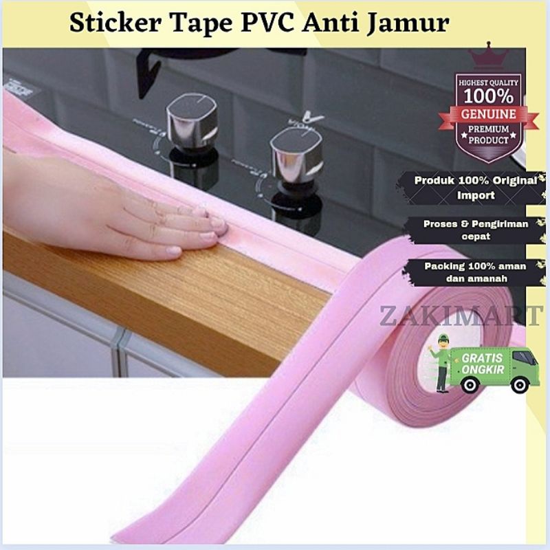 Jual Sticker Tape PVC Perekat Anti Jamur Sticker Roll PVC Wall Sticker